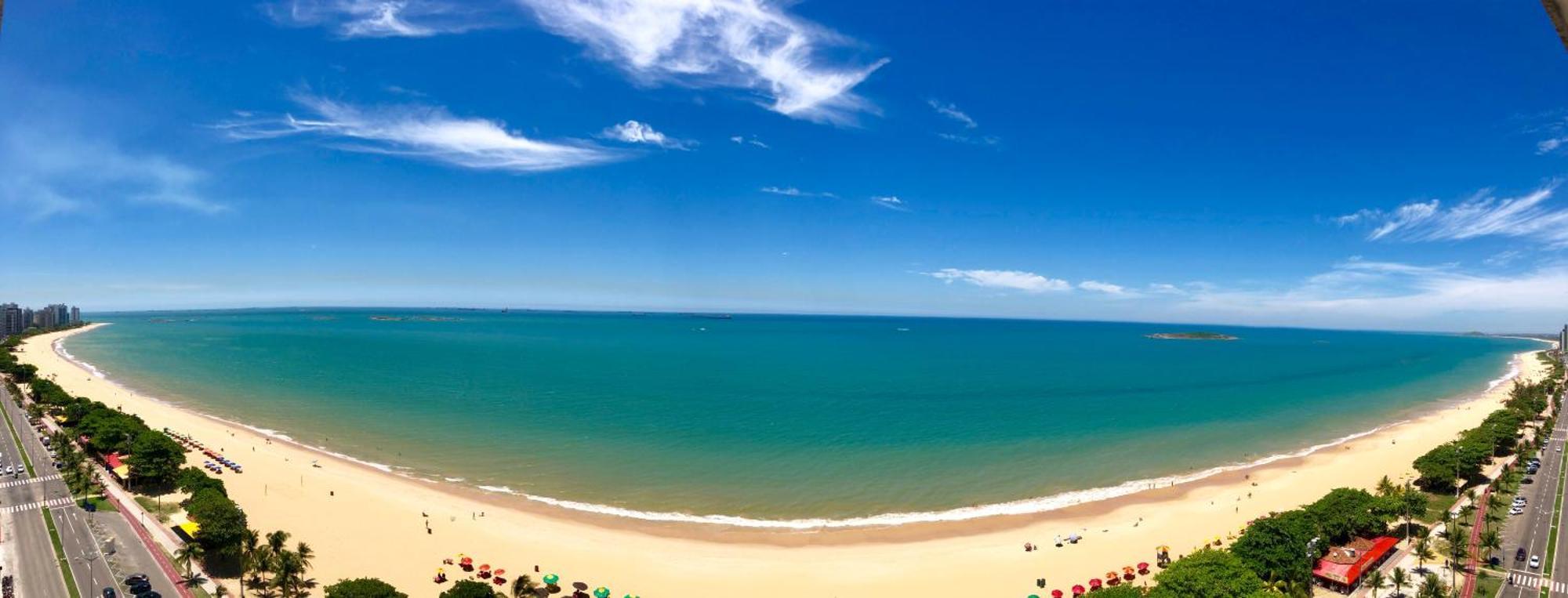 Frente Mar: Lindo Ap - Aconchegante E Decorado Em Vila Velha Vila Velha  Exterior foto