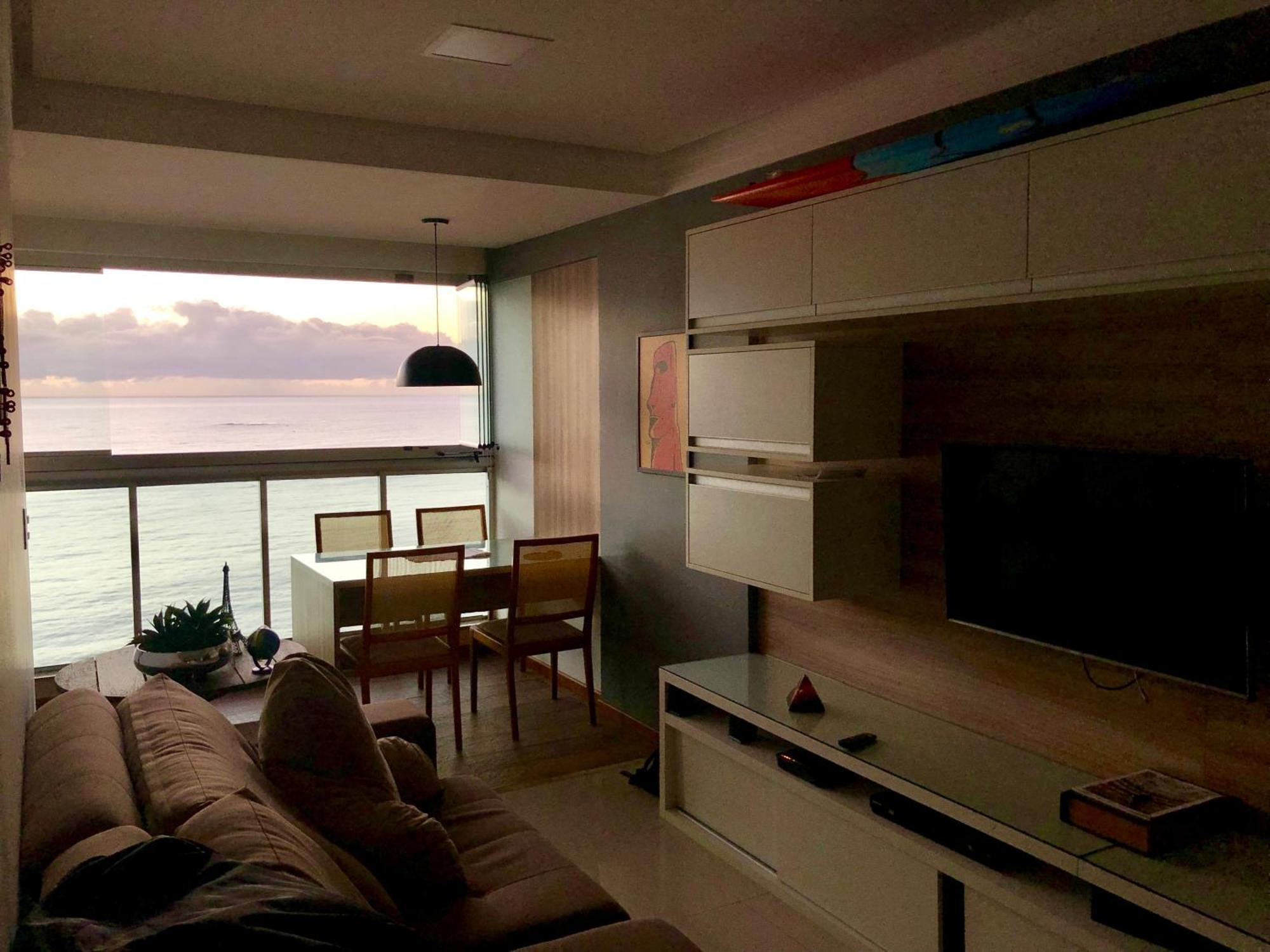 Frente Mar: Lindo Ap - Aconchegante E Decorado Em Vila Velha Vila Velha  Exterior foto